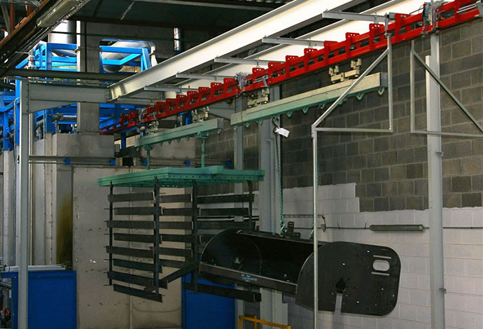 Convoynort - Birail - S&eacute;rie 3500 - Zone de stockage en ligne droite