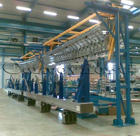 Convoynort - Machine sp&eacute;ciale - Portique de levage pour l'a&eacute;ronautique