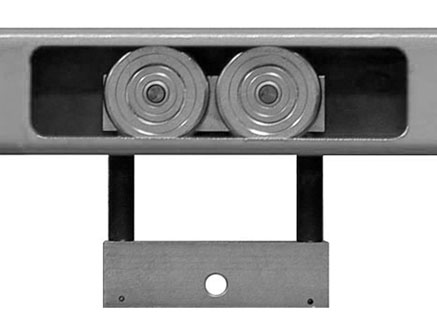 Rail de manutention - Trolley de base INOX